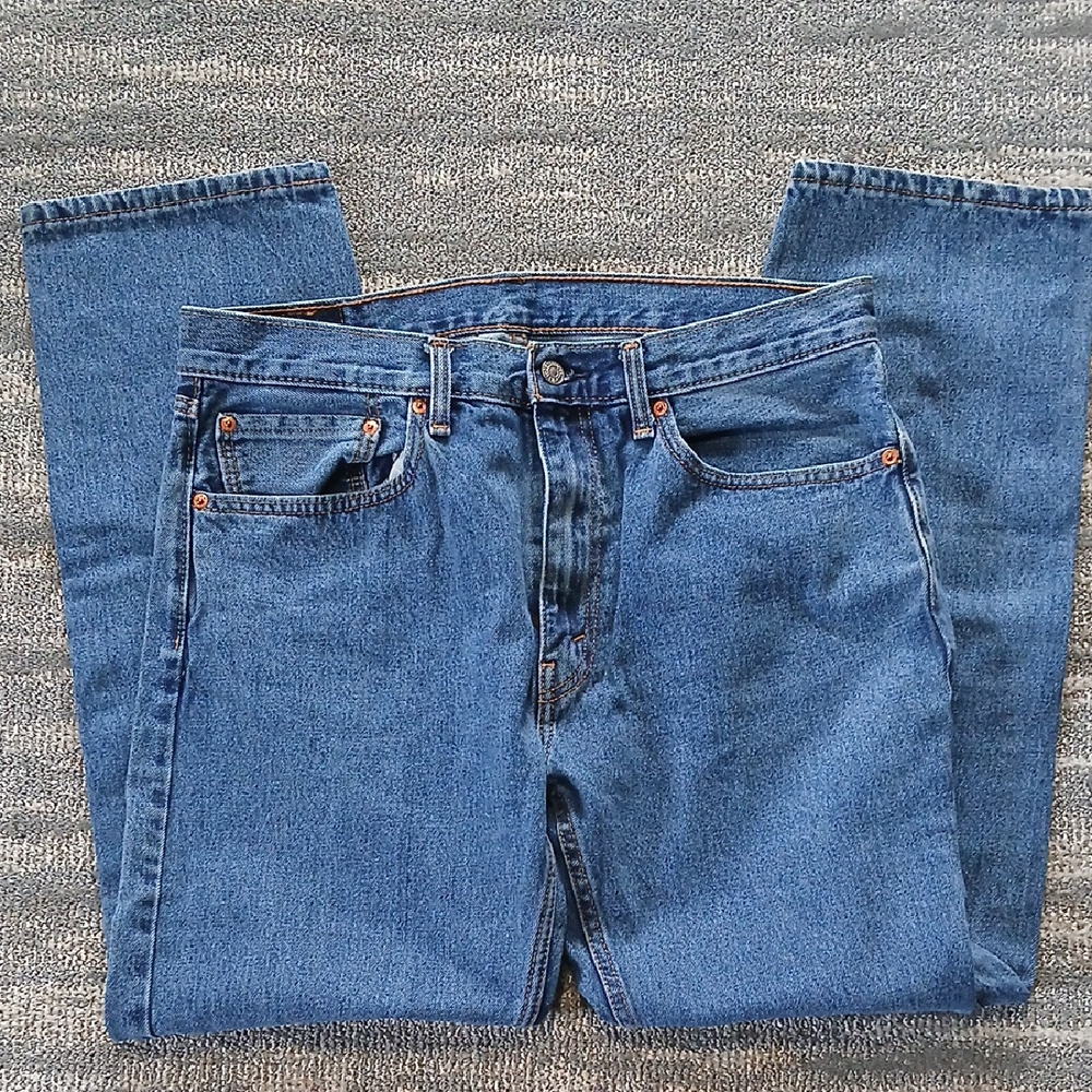 Men's 505 Levi's Blue Jeans